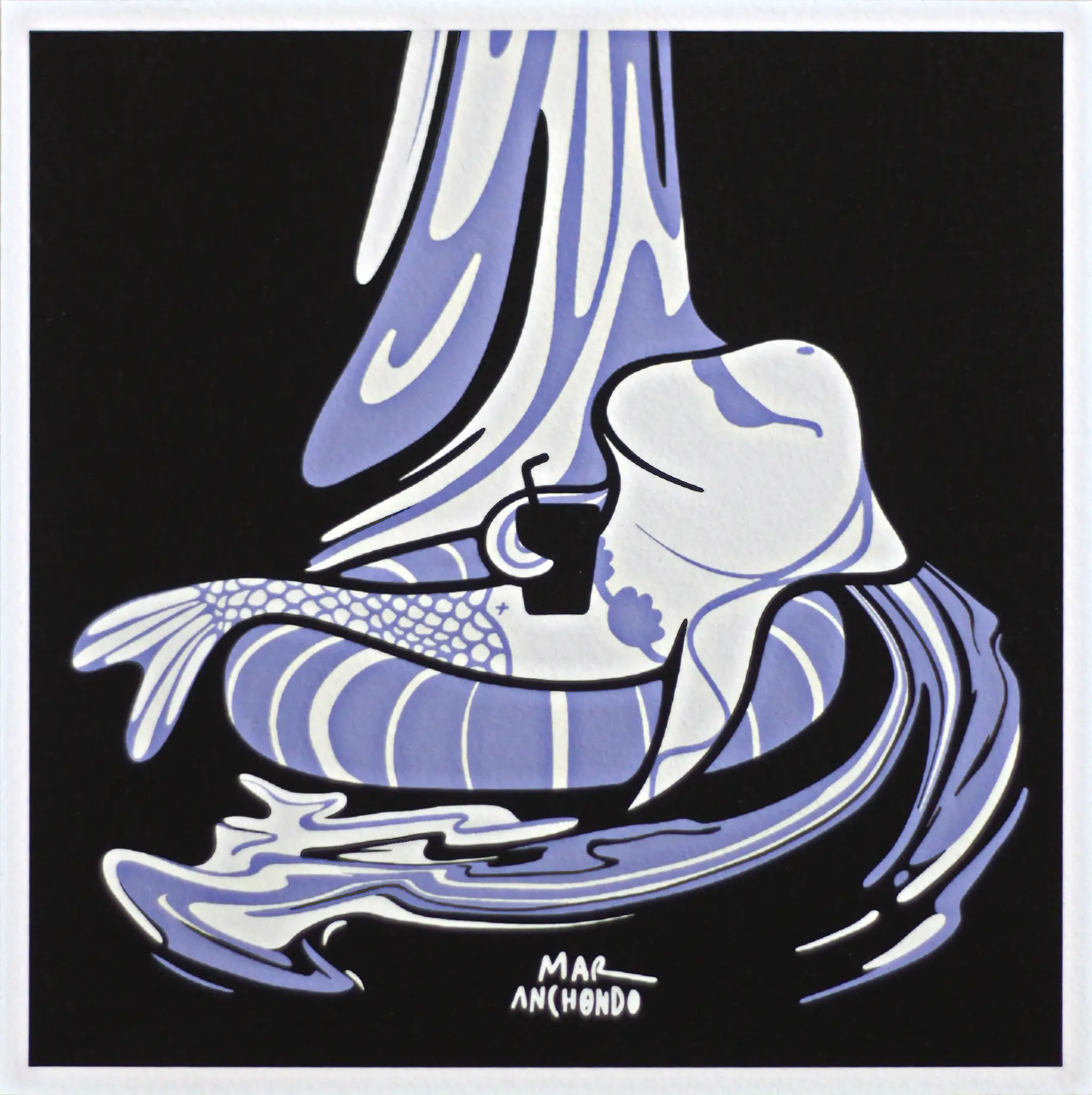 Delfin print - Image 1