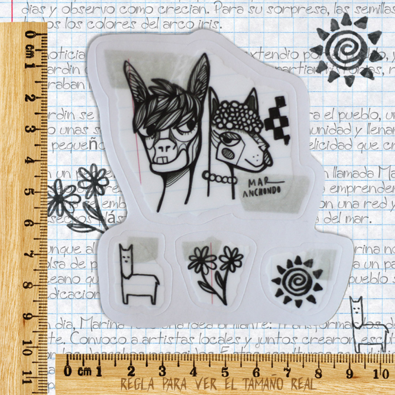 Llamas Mini Stickers - Image 2