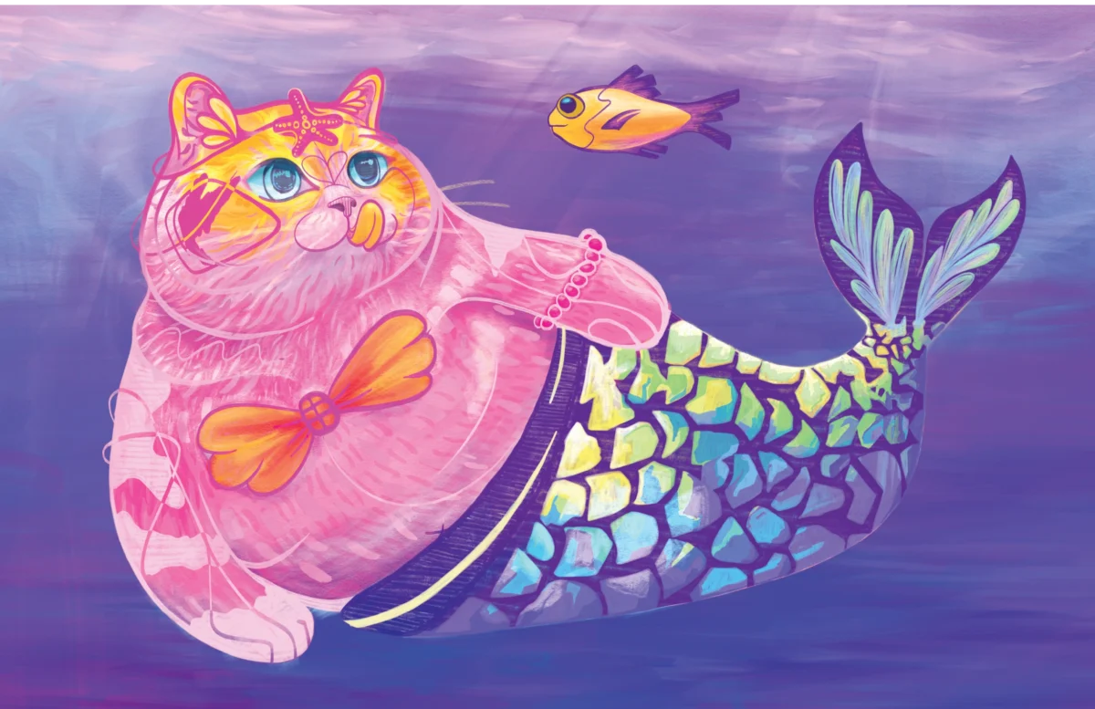 Gato sireno coral