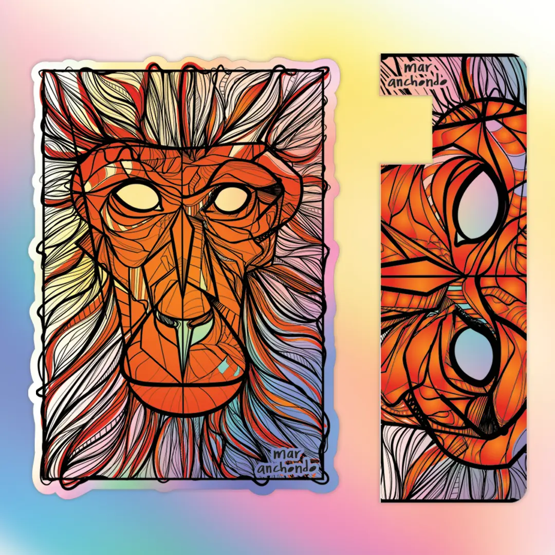 Chango Tarjeta Sticker